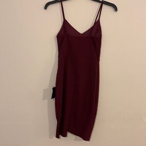 Plum Purple Bodycon Dress size xs